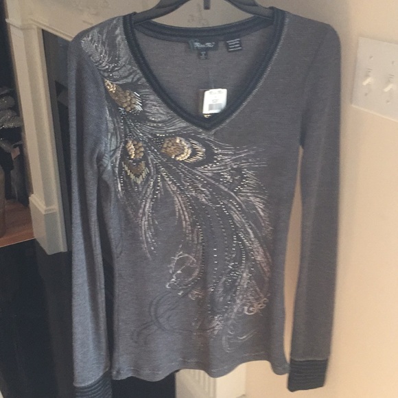 Miss Me Tops - Miss Me long sleeve thermal shirt NWT!!!